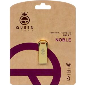 فلش مموری 64 گیگابایت کویین تک مدل Queen Tech noble 2.0 با گارانتی مادام العمر شرکتی