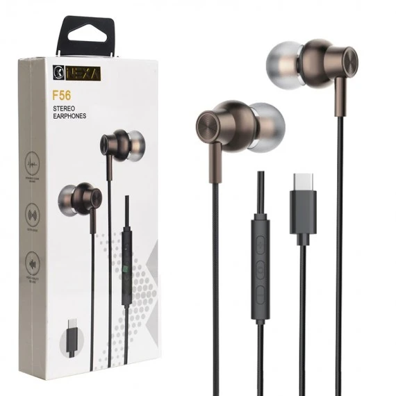 هندزفری سیمی برند نکسا مدل F56 با سری تایپ سی