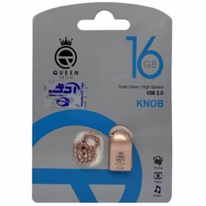 فلش مموری 16 گیگابایت کویین تک مدل Queen Tech Knob با گارانتی مادام العمر شرکتی