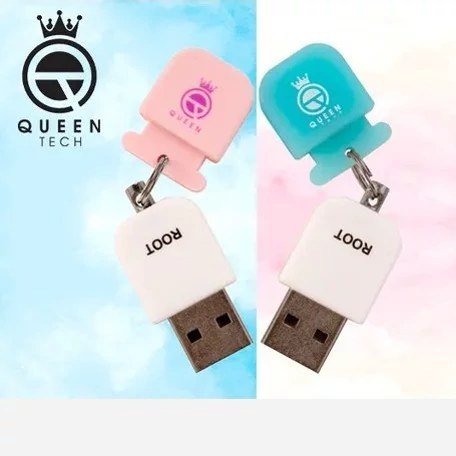 فلش مموری 16 گیگابایت کویین تک مدل Queen Tech Rootبا گارانتی مادام العمر شرکتی