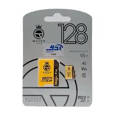 کارت حافظه microSDXC کوئین تک مدل magic pro 633X کلاس 10 استاندارد UHS-I U3 سرعت 95MBps ظرفیت 128 گیگابایت
