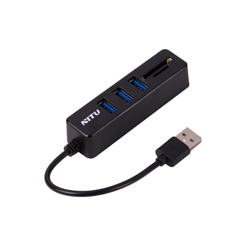 هاب 5 پورت نیتو مدل NITU NN27 5 IN 1 USB HUB