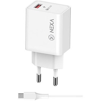 شارژر دیواری Nexa 18W مدل C118C همراه با کابل تایپ سی